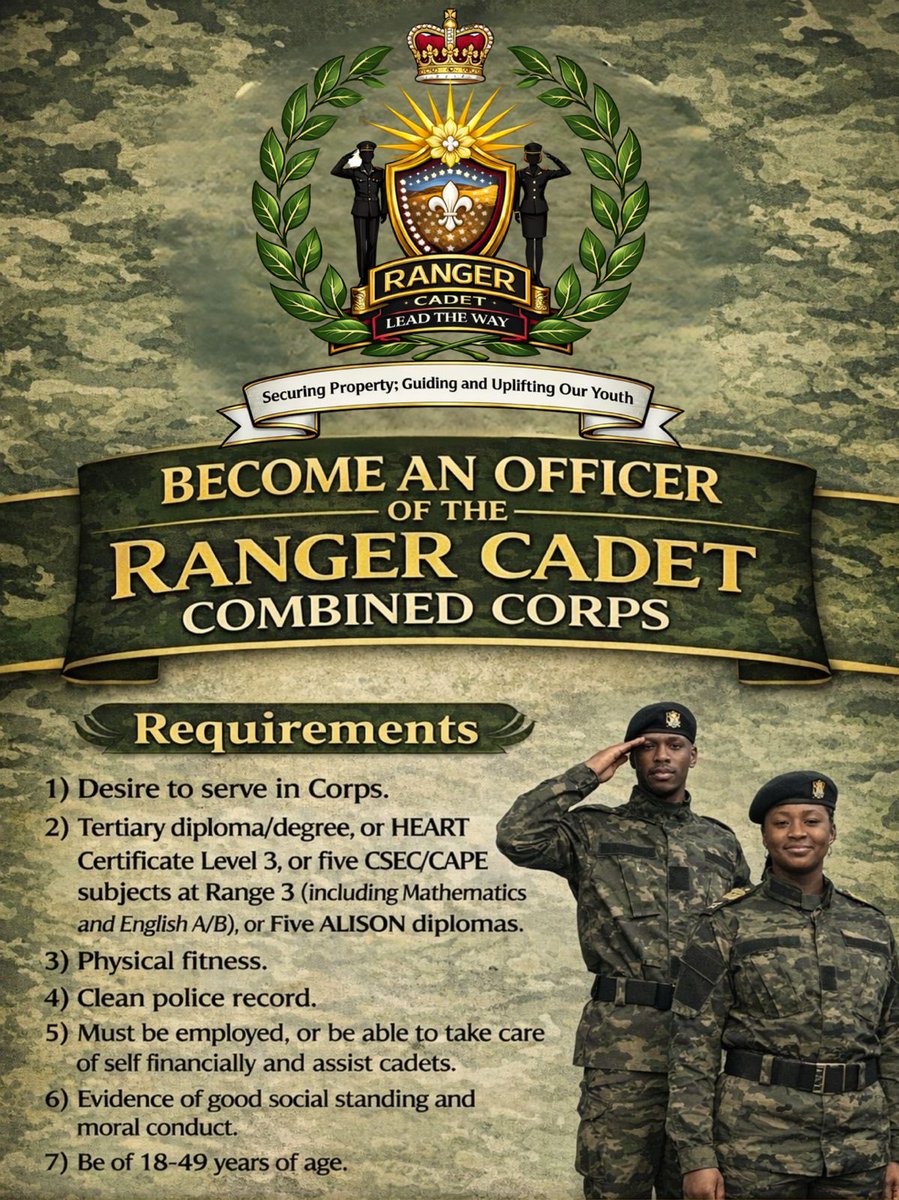 aarsiisii2024's tweet photo. Become a Ranger Cadet. Become an Aarsiisian. Challenge yourself. Raise the bar. https://t.co/RxS1RnINH8