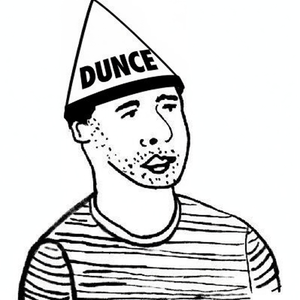 Smoking_Blends's tweet photo. Hey @retromauro you did a heck of a job. Sorry to hear communities are shutting down.  This piece is a masterful example of minimalist black-and-white line art in the classic newspaper comic strip tradition. Clean, bold outlines, strategic hatching for texture, and subtle stippling. Anybody recognize this guy?