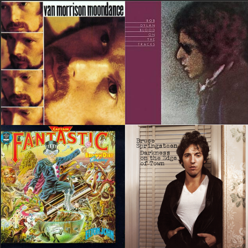 musicalvagabond's tweet image. which album do you like most?🎶🎸🥁🎤🎹 #NowPlaying #VanMorrison #BobDylan #EltonJohn #BruceSpringsteen