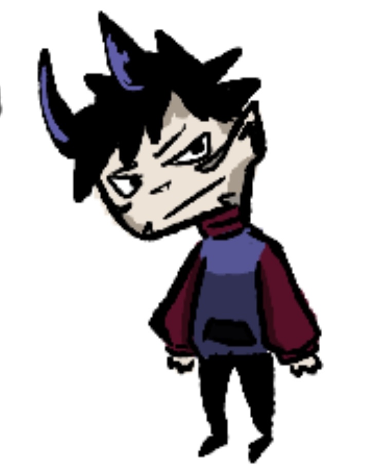 EliMC11_'s tweet photo. El disfraz humano ye ye
Los cuernos se camuflan con el pelo, como el pelo de Tord XDD
#InvaderZimOc
#invaderzim https://t.co/k7ECRldhVC