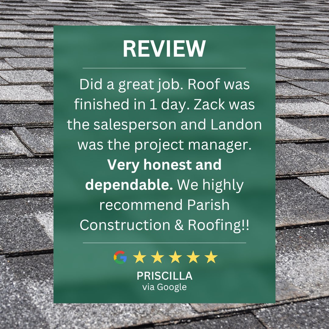 Parish Construction and Roofing tweet media
