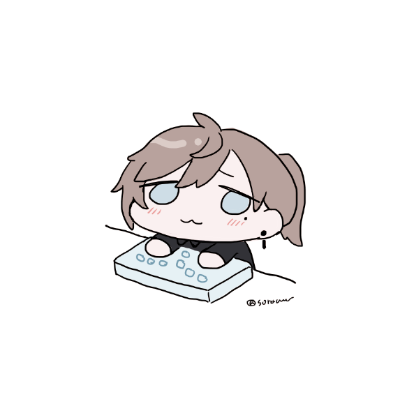 叶(にじさんじ) 「ほめられ待ち」|おそらのイラスト