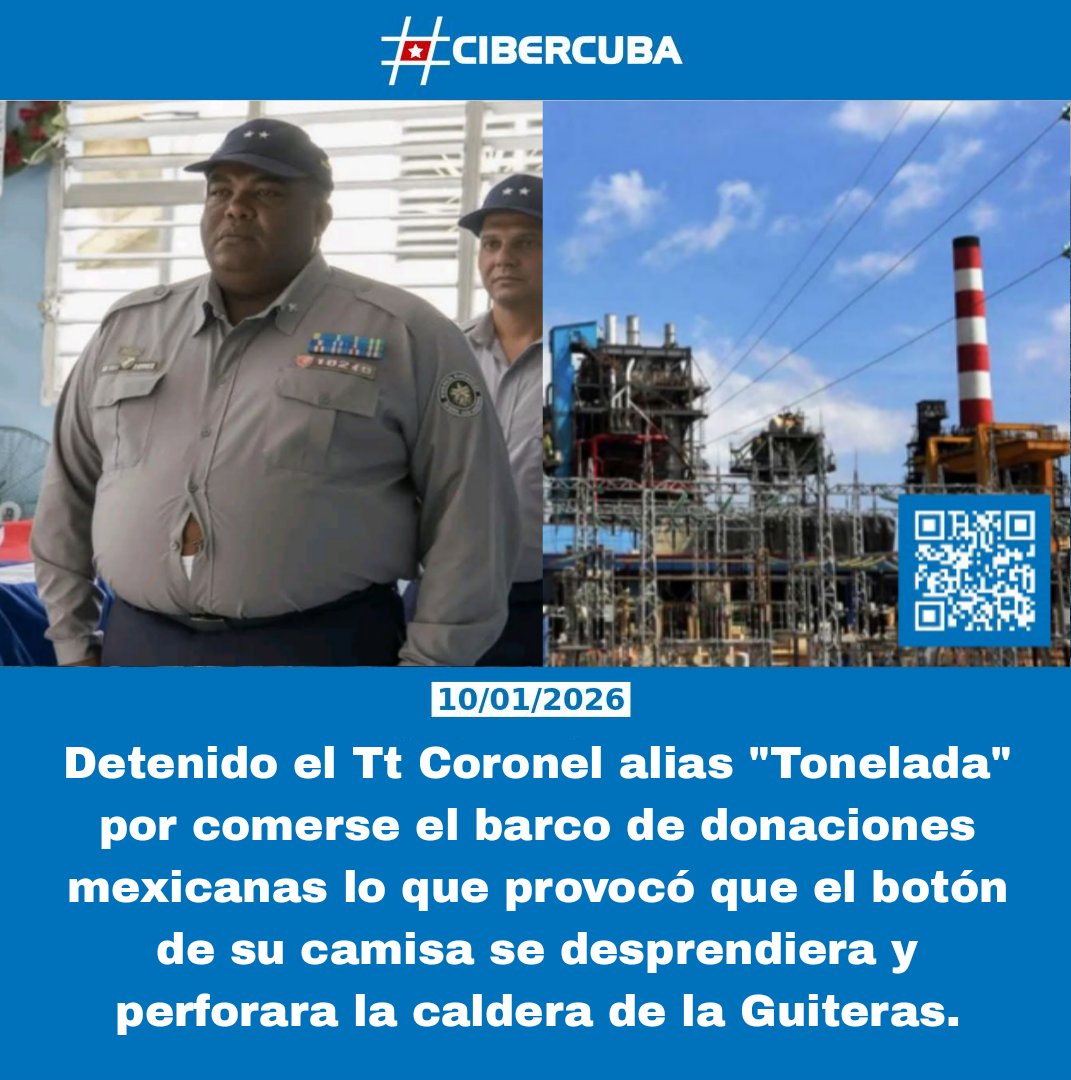 CiberCuba - Noticias de Cuba fake/parodia. tweet media