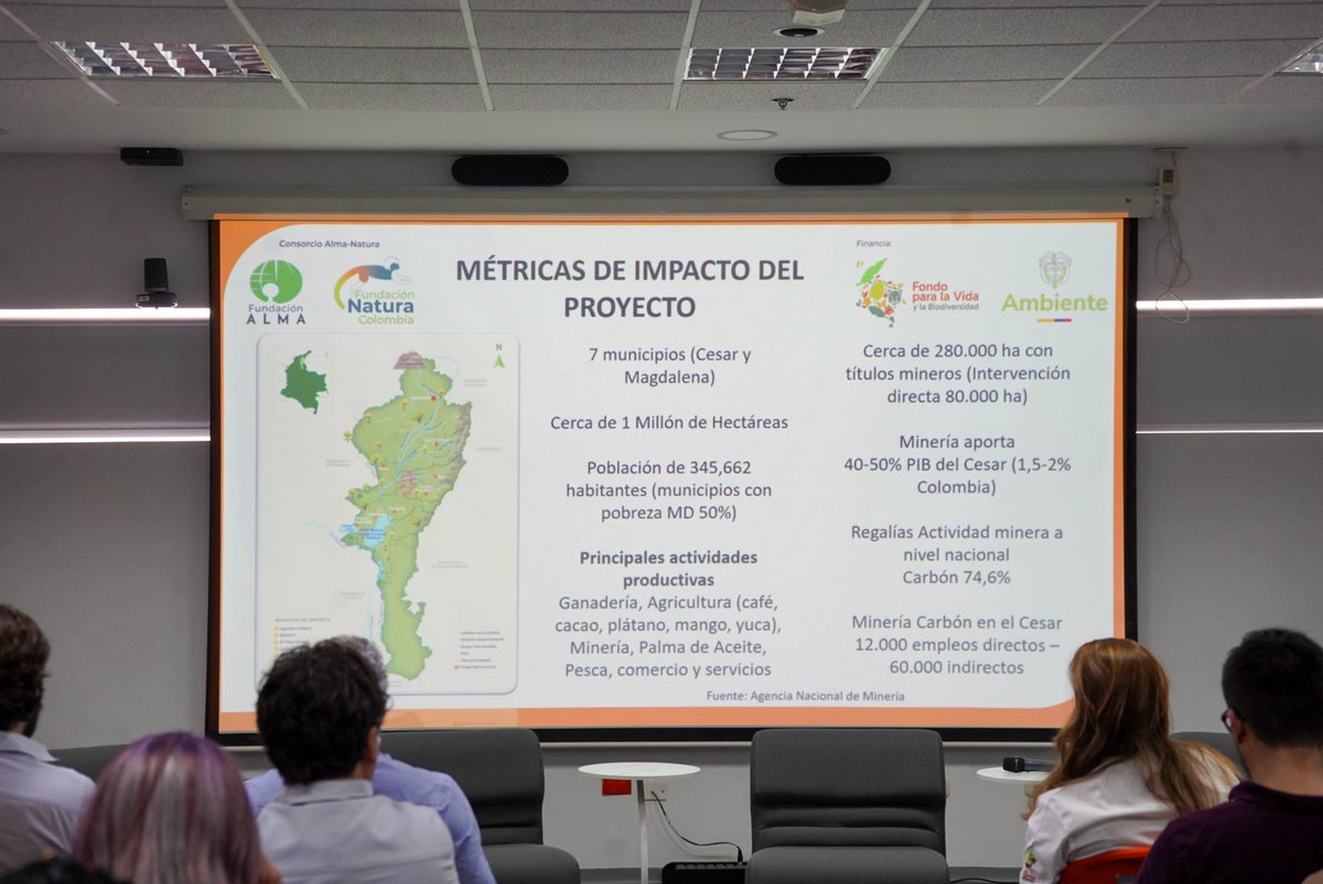 MinAmbienteCo's tweet image. #AEstaHora | En el segundo día de la Primera Conferencia para la Transición #MásAlláDeLosCombustiblesFósiles, desde @invemarcolombia se desarrolla el conversatorio “Transiciones tejidas desde el territorio: Corredor de Vida del Cesar”.

Una iniciativa impulsada por