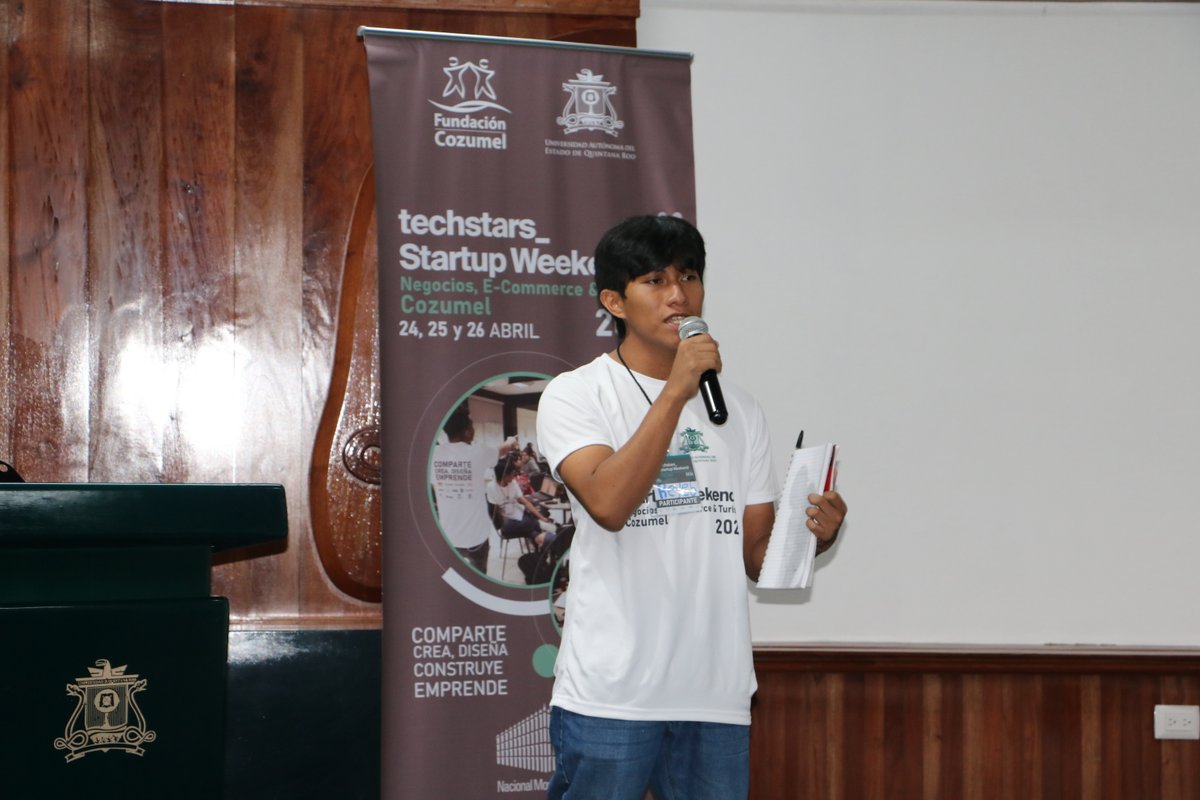 fccozumel's tweet image. Así es como los jóvenes de preparatoria y universidad dieron a conocer sus ideas de proyectos en el Startup Weeken Cozumel 2026 que estamos llevando a cabo en la UQROO Cozumel con el apoyo de @StartupWeekend  y @NMontePiedad #Emprende #Innova #Crea