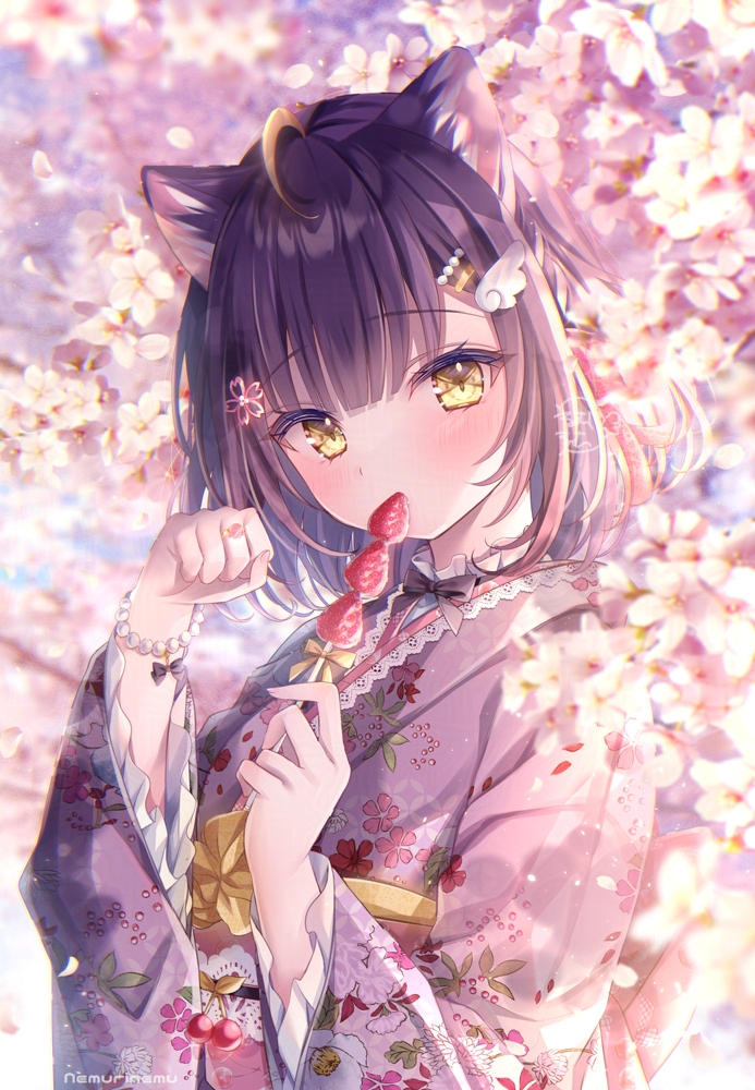 叶えられるようにがんばるぞっ🌸✨ #絵師100人展に出てみたい