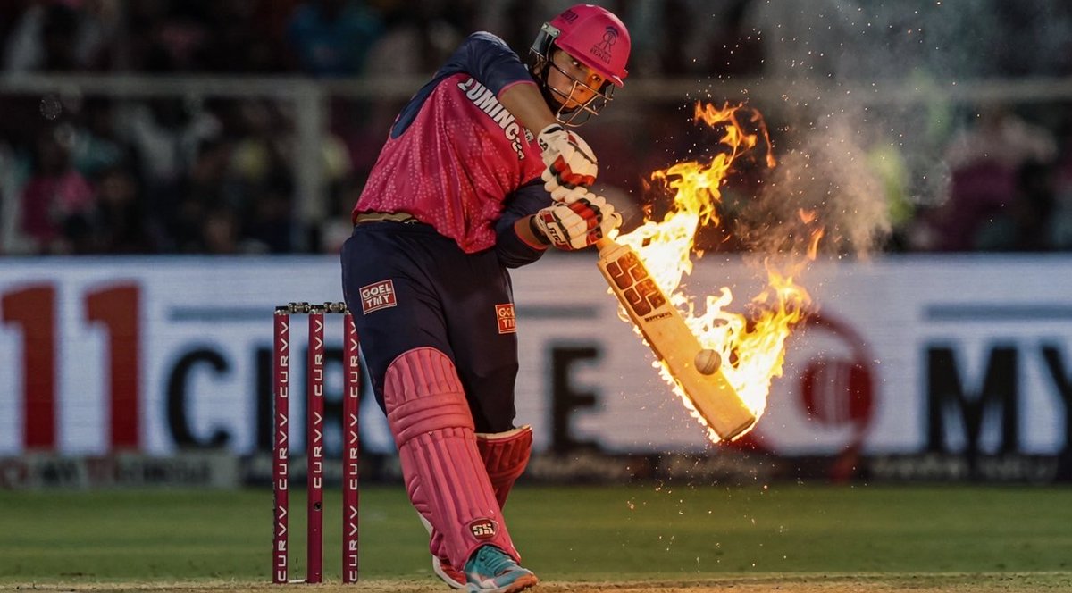 छोटा पैकेट बड़ा धमाका !!!!

VAIBHAV SURYAVANSHI what a Man sorry not Man he is just beyond that…
Shandaar century… 🔥👏
#DCvsPBKS 
 #RRvsSRH