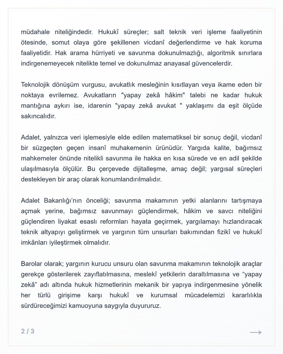 İstanbul Barosu tweet media