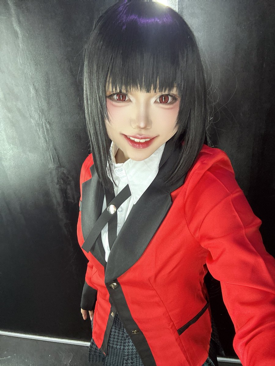 rapu_toru's tweet photo. 自撮りしてみた💗
#賭ケグルイコスプレ
#蛇喰夢子コスプレ https://t.co/M9j3DXJQUU
