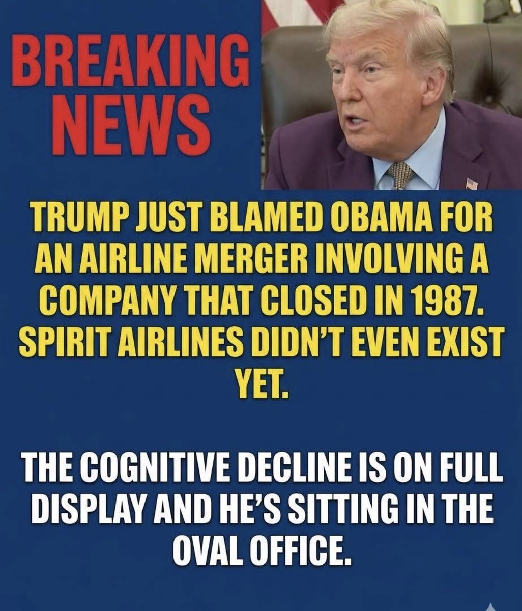 Trump is a low IQ buffoon and unfit for office! #25thAmendmentNow