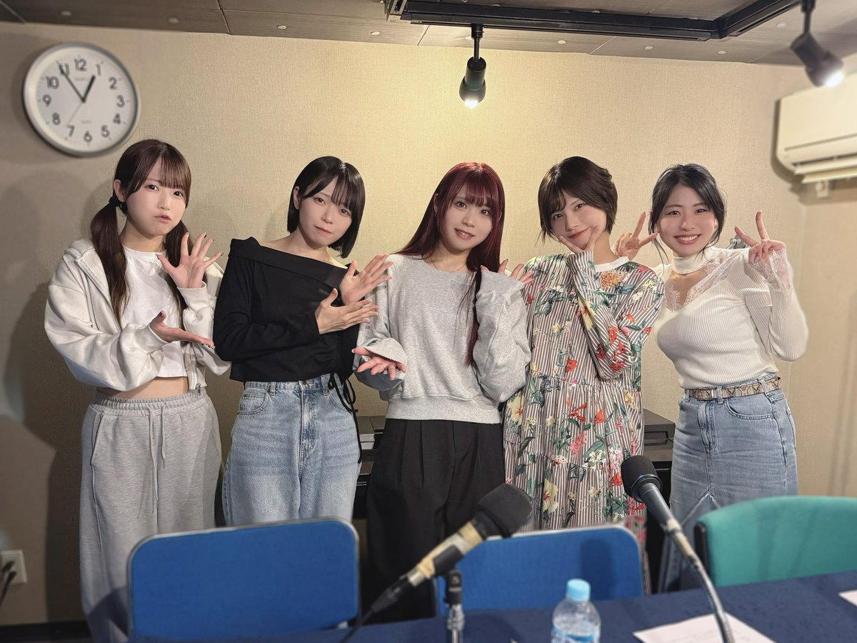 真夜中のGirlsTalk』おじゃましました！ ありがとうございました