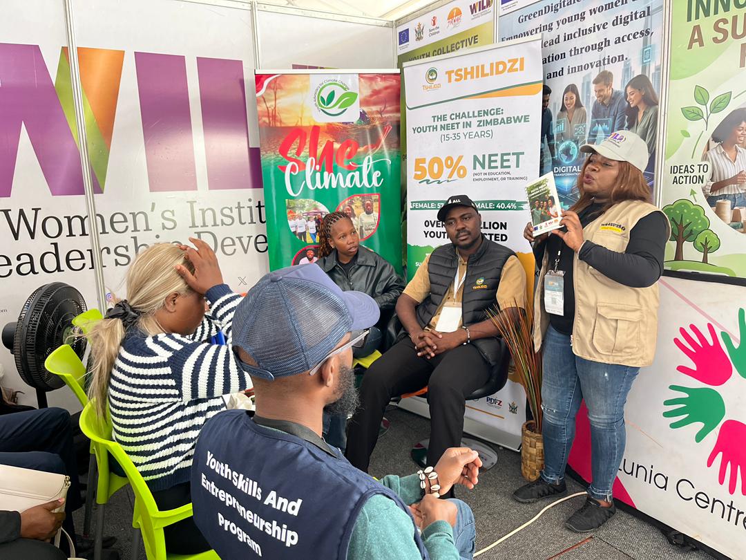 wildtrustzim's tweet photo. We wrapped up #ZITF in style! 🎉

Scenes from the Digital Media Campaign Strategy launch today at the Zimbabwe International Trade Fair 2026. The strategy was launched with support from the @euinzim, in partnership with @SaveChildrenZIM, @SAYWHATOrg  marking a key step in amplifying youth voices and driving impactful digital engagement.

#ZITF held under the theme:
Connected Economies: Competitive Industries

This theme resonates strongly with the strategy’s vision, leveraging digital media to connect youth-led initiatives to wider markets, opportunities and networks. By strengthening digital storytelling and visibility, young people are better positioned to build competitive, sustainable enterprises that contribute to inclusive economic growth and resilient communities.

A heartfelt thank you to the Community-Based Organisations (CBOs) benefiting under the YCA4SoTra project. Your dedication, innovation, and grassroots impact continue to drive meaningful change and embody the spirit of connected, competitive economies. 🌍✨ 

#YCA4SoTra