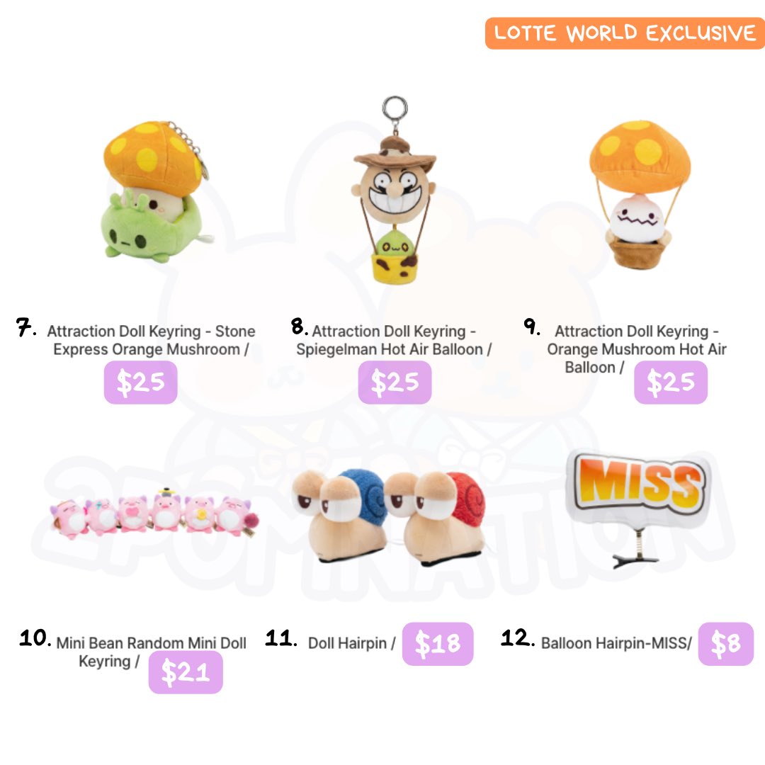 2pomnation's tweet photo. [MAPLESTORY] Maple story Lotte World Exclusive Merch

https://t.co/Fivw9Cgs5Y

#maplestory #lotteworld https://t.co/StZsZjZuLG