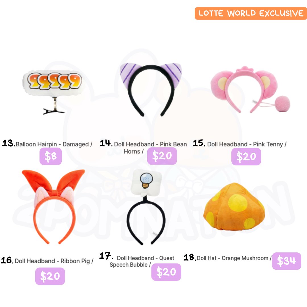 2pomnation's tweet photo. [MAPLESTORY] Maple story Lotte World Exclusive Merch

https://t.co/Fivw9Cgs5Y

#maplestory #lotteworld https://t.co/StZsZjZuLG