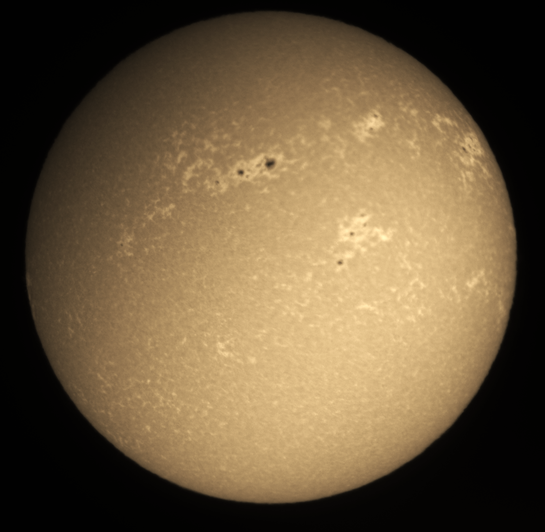 todays sunspots 25-4-2026