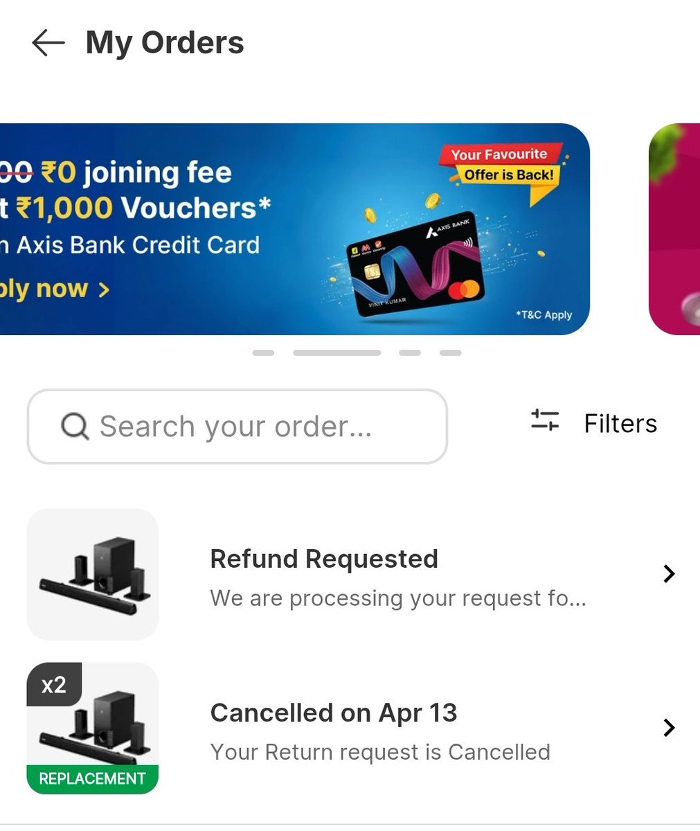 Kavikrish2002's tweet image. I ordered #govo #hometheatre @Flipkart and that #product  had a Noise issue i raised a #complaint @flipkartsupport more than five times. No use, No #technicians visited at my home but they automatically rejected my #return and #refund  worst experience ever.