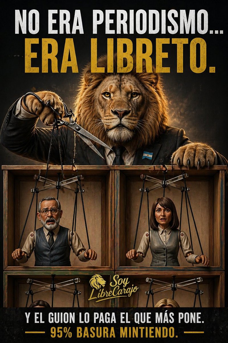 Soy Libre Carajo tweet media