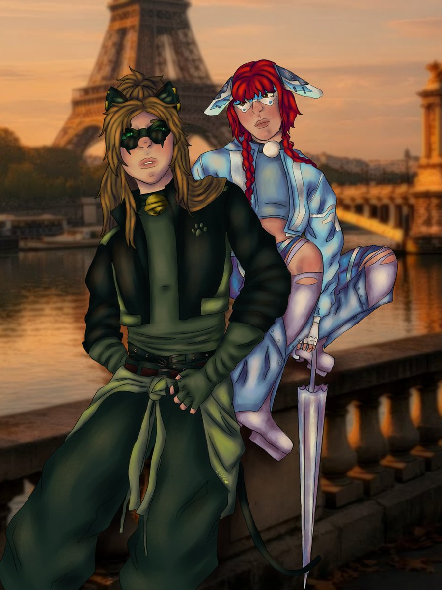 lukestar33588's tweet image. Refiz um desenho meu de 9 anos atrás meu e da minha irmã  em Miraculous 🐾 

#miraculous #ladybug #catnoir #bunnix