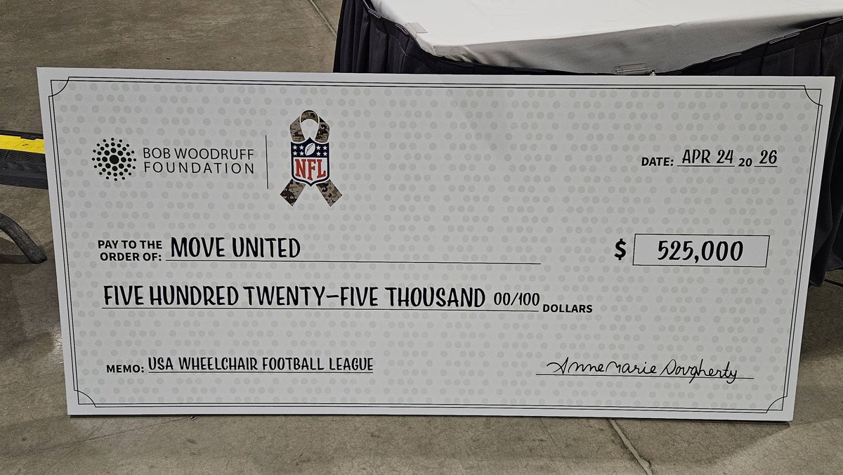 SportsPhilanNet's tweet photo. Third event of Day 2 was the Bob Woodruff Foundation and Move United Sport Wheelchair Football Game at the Convention Center.

It always amazes me to see the force of the impacts and the overall athleticism of these players.

#SportsPhilanthropyNetwork
#sportsphilanthropyworld
#athletes
#foundations
#nonprofits
#sportsphilanthropy
#NFL