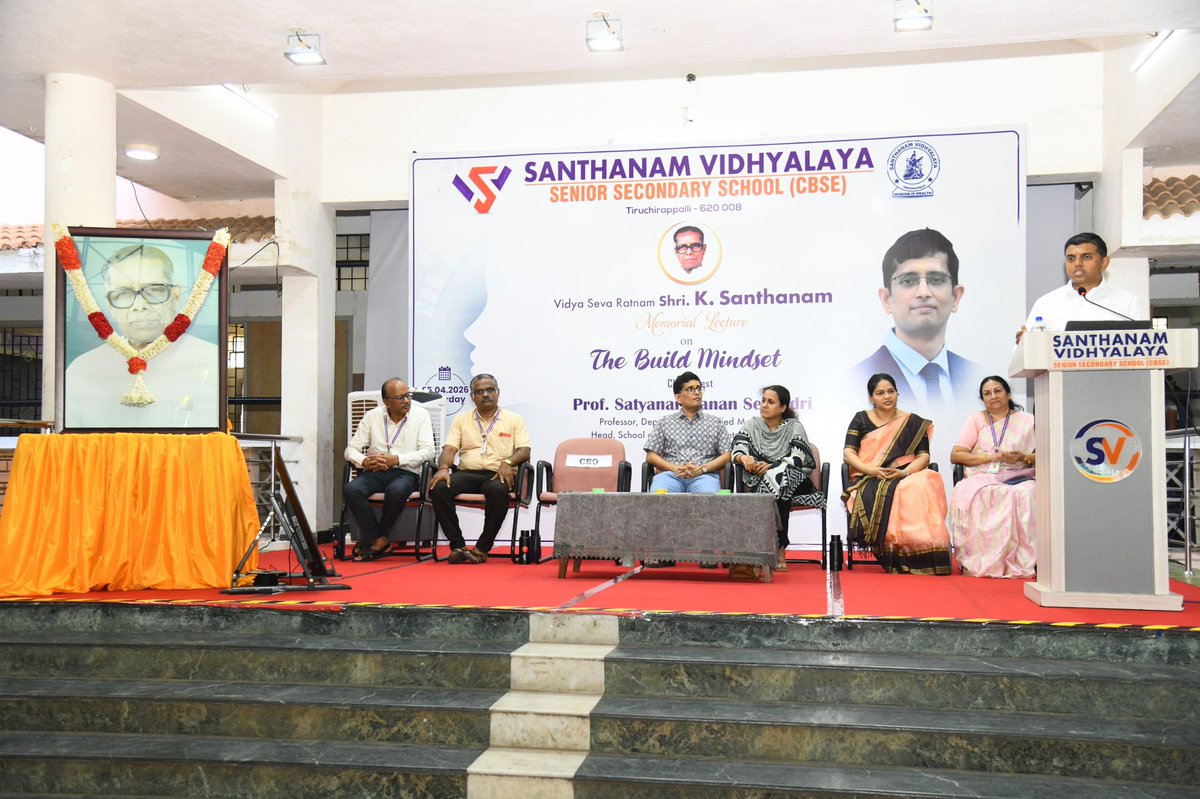 Santhanam Vidhyalaya CBSE tweet media