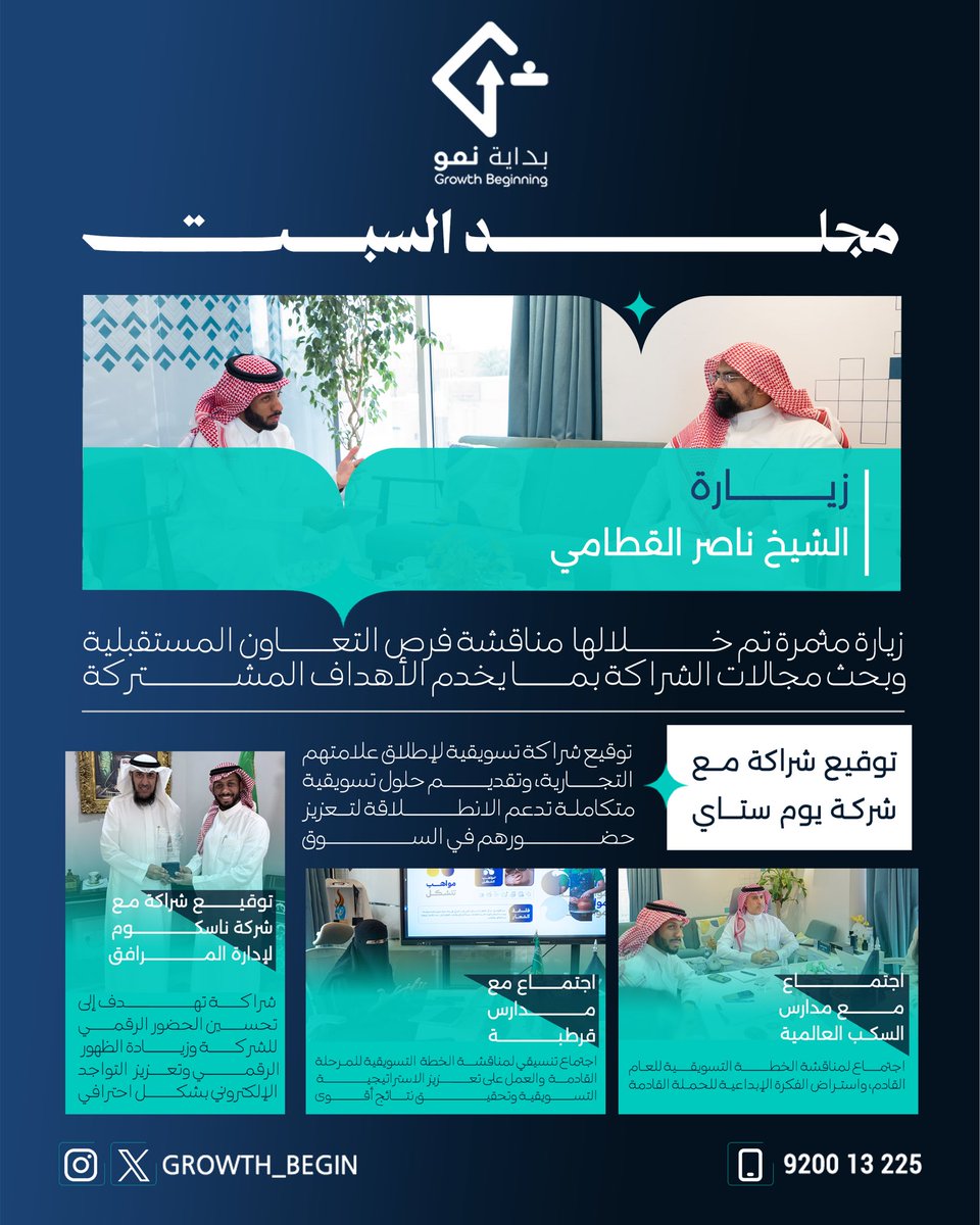 بداية نمو للتسويق الرقمي tweet media