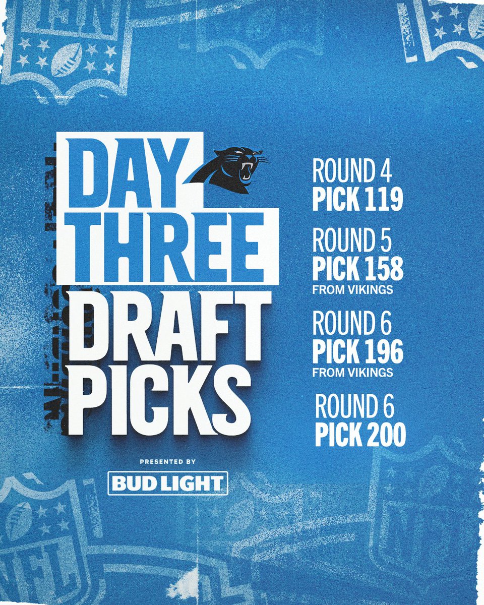 Day 3 picks

<a href="/budlight/">Bud Light</a> | #NFLDRAFT