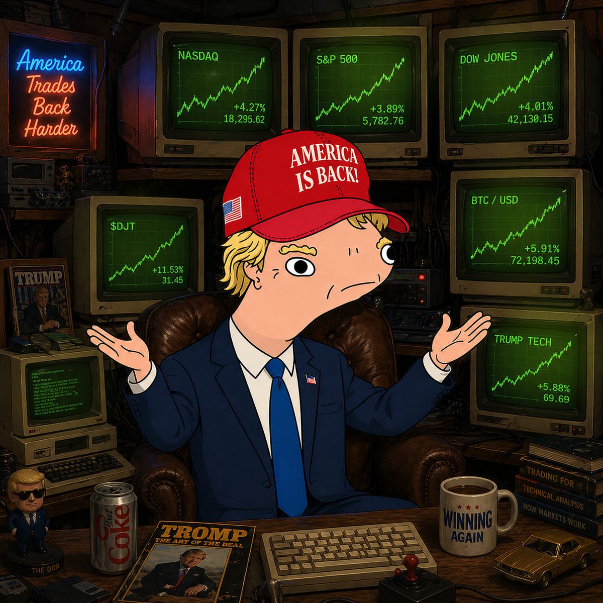 Dunald Tromp (PARODY) tweet media