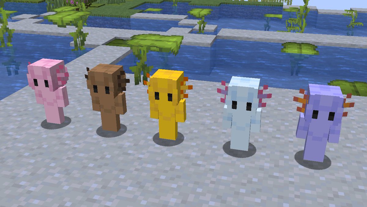 KomradMCNuggets's tweet image. worked on a 26.1 update on a minecraft resource pack

#minecraft #anthro