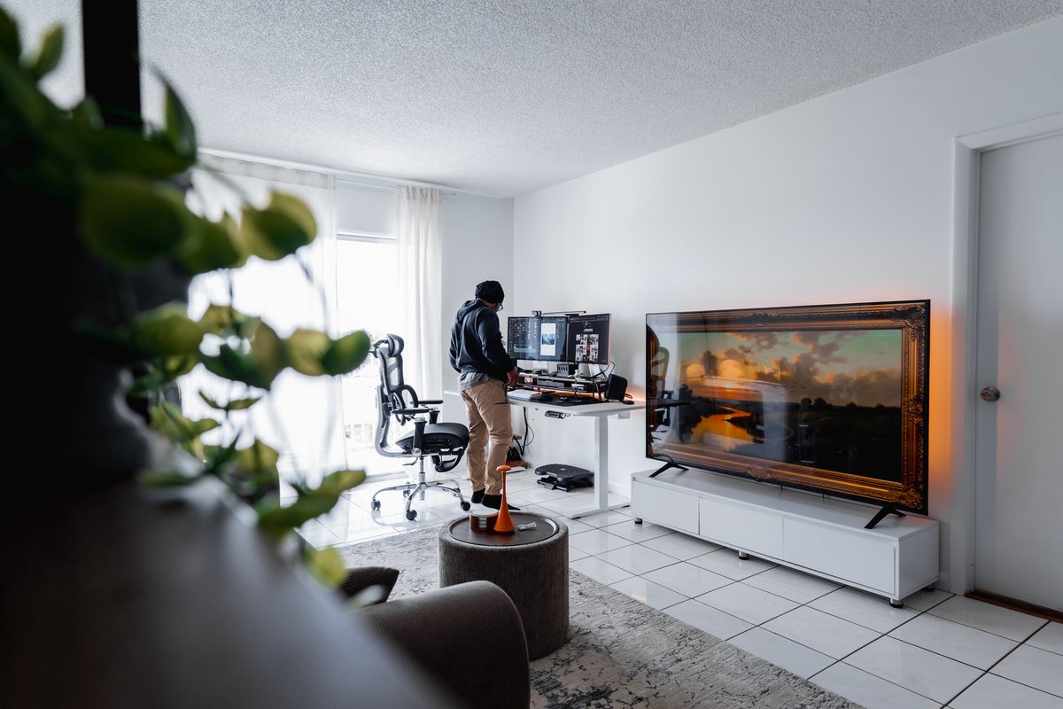 woodley_lozamma's tweet image. A Morning work Focus.
#homeoffice #homedesksetup #minimalspace