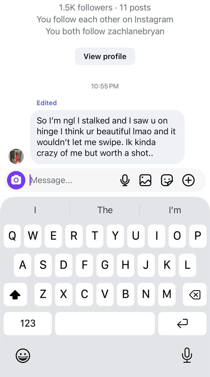 strange hinge messages tweet media