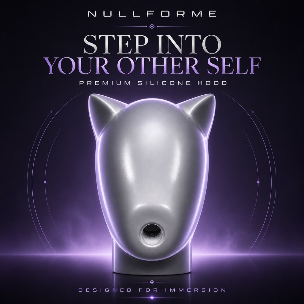 Nullforme01's tweet image. 𝐀 𝐅𝐀𝐌𝐈𝐋𝐈𝐀𝐑 𝐅𝐎𝐑𝐌. ✨

Reworked by NULLFORME.
Upgraded finish. Smarter production. 💦

Premium immersion, now at an accessible price.
Step into your other self. 🔒

Ready to respond? 👇

#silicone #drone #puppyplay #rubberfur #nullforme