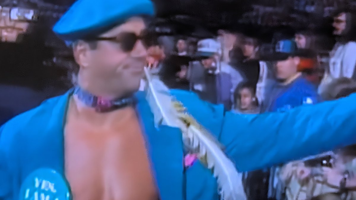 LuFisto's tweet photo. Yes!! Rick Martel!! 😬
Also... The Model in the Hall of Fame dammit!
#wwevault
#imamodel
#arrogance https://t.co/m6O91tH7NU