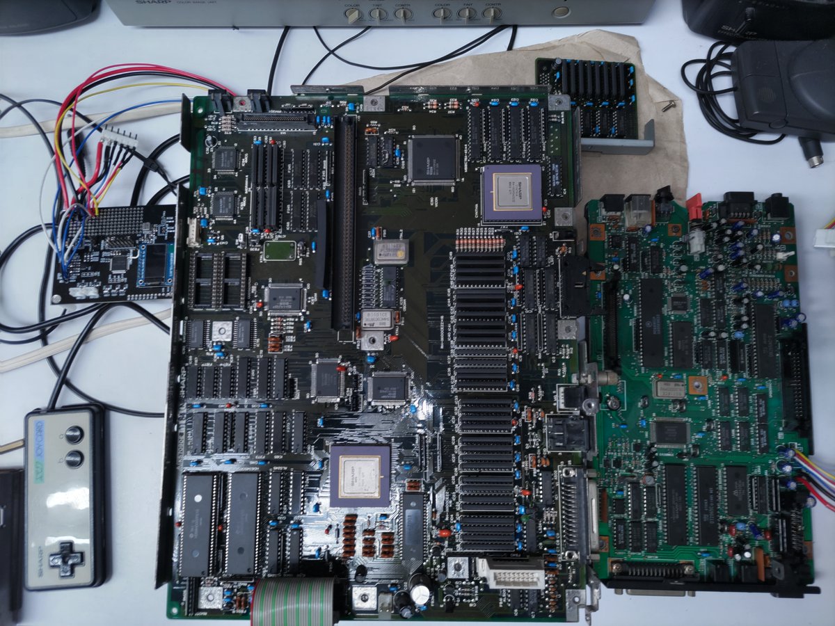 さて、問題です。 これは #X68000 ACE-HDですが、動かなかった原因は