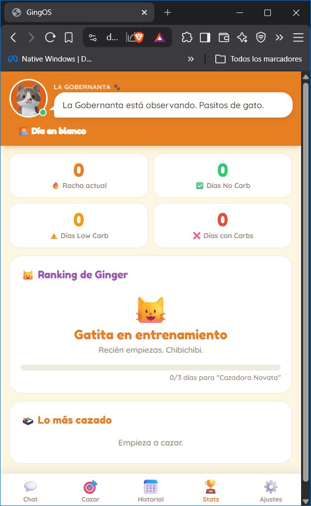 DestinoExtinto's tweet photo. Three layers making it work:

Personality Engine: Ginger intercepts anxiety with humor.

Auto-classifier: Detects carb levels from natural language (Spanish).

Day Status Engine: Real-time visual feedback on metabolic state. ✅ https://t.co/vueCj3bdNo