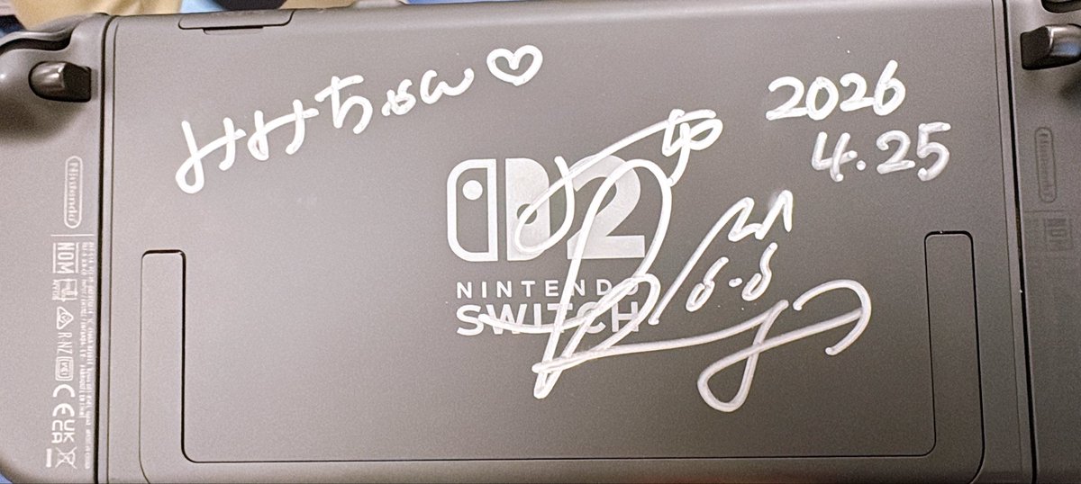 mihimi_025's tweet photo. みゆちゃんSwitch2にサインありがとうございました🙌ぼこぽけでとことこして下さって嬉しかったです🫶
ウィンディにんぎょう手に入りますように✨みゆちゃんとポポラマーマのお話したので行ってきました🥨 https://t.co/OsiJ7lvKdR
