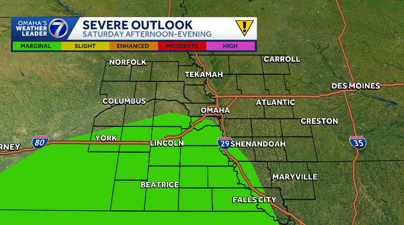 Scattered rain and storms will be possible late this afternoon and ...