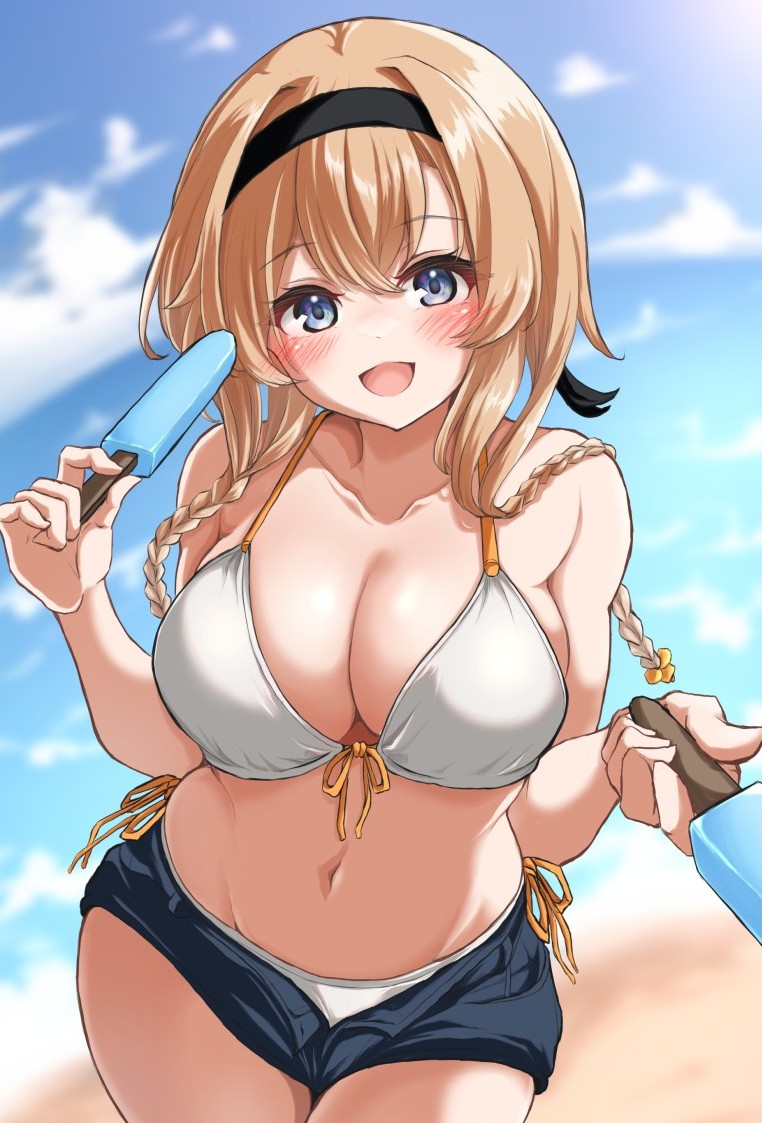 #なんの脈絡もなく水着イラストを再掲して最近フォローしてくれたフォロワーを怖がらせましょう
テルルルルルルチャン 