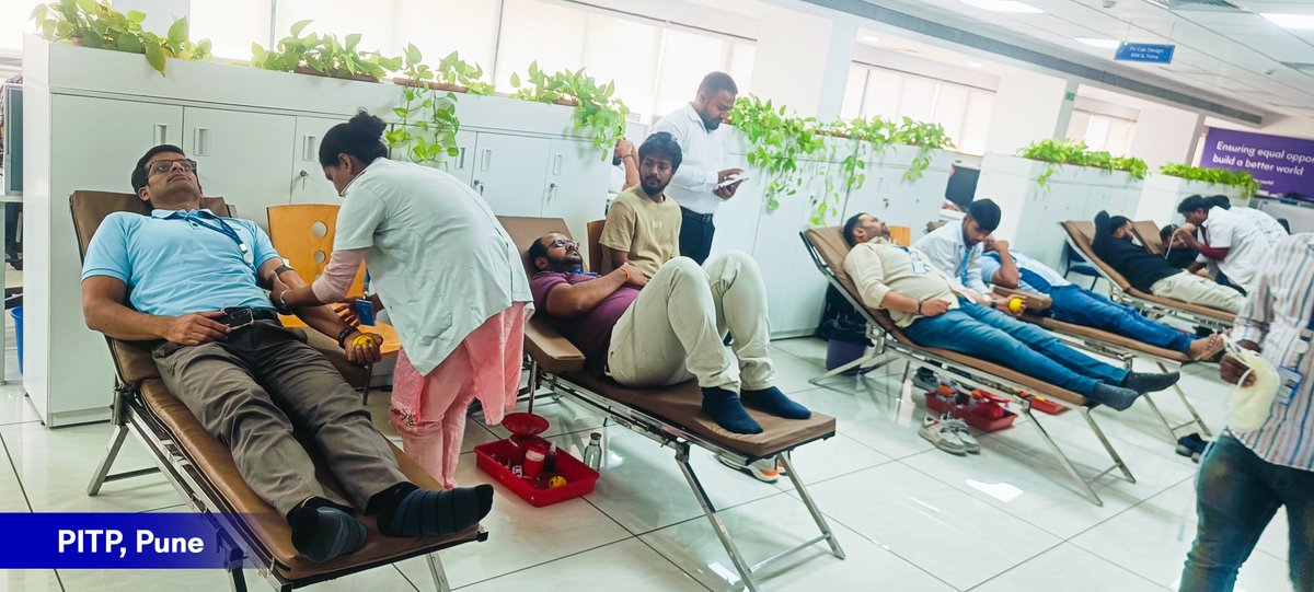 TataTech_News's tweet image. #CSR – At #TataTechnologies, the spirit of volunteering is about creating a profound impact through collective action.

Recently, we organized extensive #BloodDonation drives 🩸 across our Pune and Bangalore campuses. We are incredibly proud to share that the initiative received
