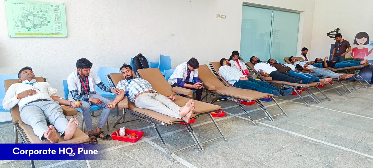 TataTech_News's tweet image. #CSR – At #TataTechnologies, the spirit of volunteering is about creating a profound impact through collective action.

Recently, we organized extensive #BloodDonation drives 🩸 across our Pune and Bangalore campuses. We are incredibly proud to share that the initiative received