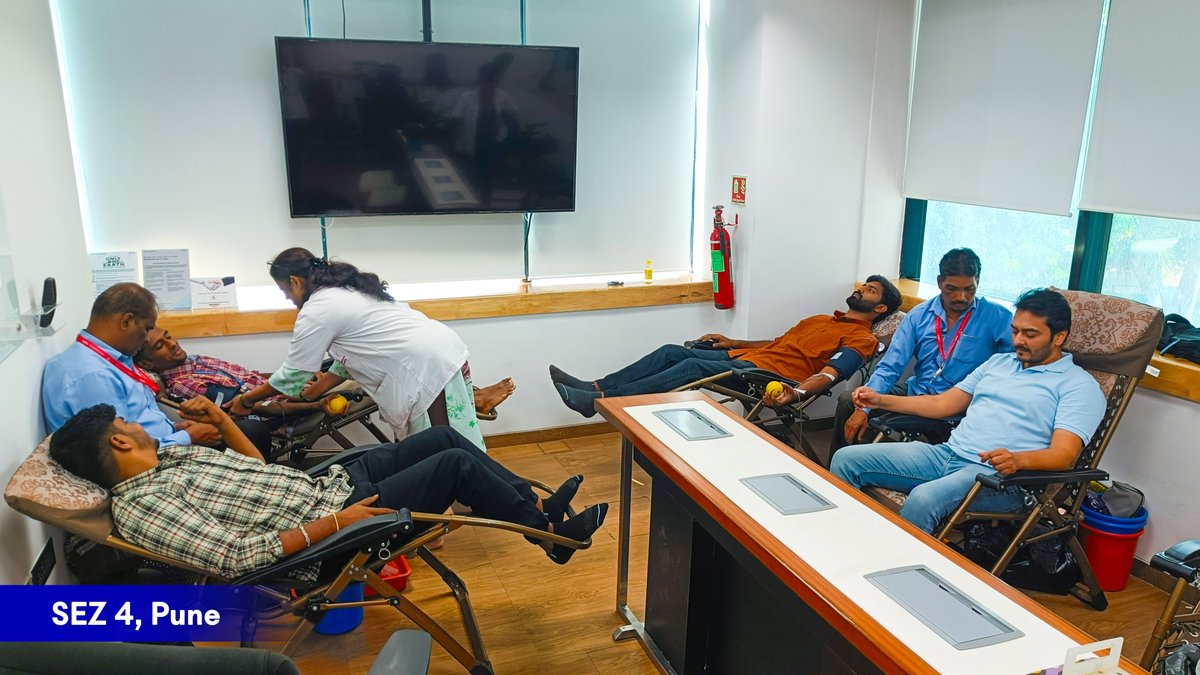 TataTech_News's tweet image. #CSR – At #TataTechnologies, the spirit of volunteering is about creating a profound impact through collective action.

Recently, we organized extensive #BloodDonation drives 🩸 across our Pune and Bangalore campuses. We are incredibly proud to share that the initiative received