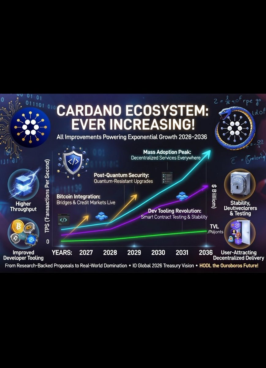 FredericBillet's tweet image. #IOG dropping 9 treasury proposals for 2030: Leios throughput, #BTC bridges + credit markets, post-#quantum armour, and #dev tooling that doesn't suck #Deutiveclovers engaged — because #decentralized luck is just rigorous engineering with better odds. Time to ship. #Cardano #ada