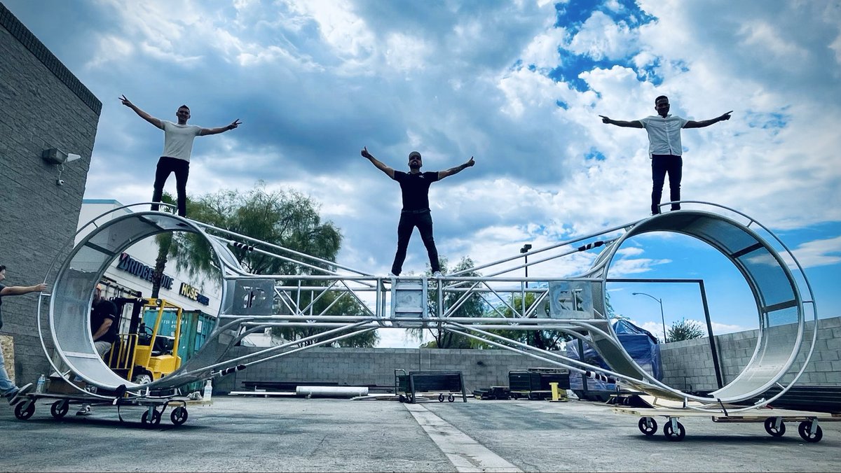 NickWeirShowbiz's tweet photo. The iconic #WheelofWow apparatus, in the equally iconic #AquaAction show on #IconOfTheSeas, is something to behold…

The #Aquadome is the only venue on the high seas that can handle the Wheel of Wow — and it takes full advantage of the volume and height of this very special space.

This bespoke version of the apparatus was specially designed and engineered by my friend Steven Michelman and his team in Las Vegas, exclusively for #IconClass.

A unique, memorable feature of Icon of the Seas and a major talking point for anyone who sees it — it is ready to be developed and taken to new limits.

Maritime history.
Award-winning.
Awe-inspiring…

Can’t wait to see where the team take it next. Icon was really only the beginning. 🚀
