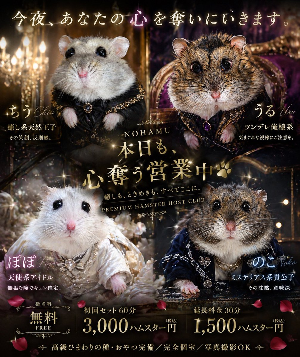 ジャンガリーズハムスター tweet media