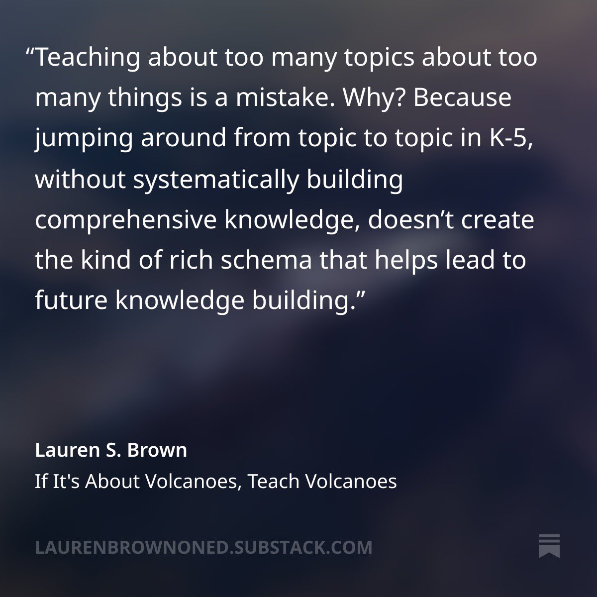 Knowledge Matters Campaign tweet media
