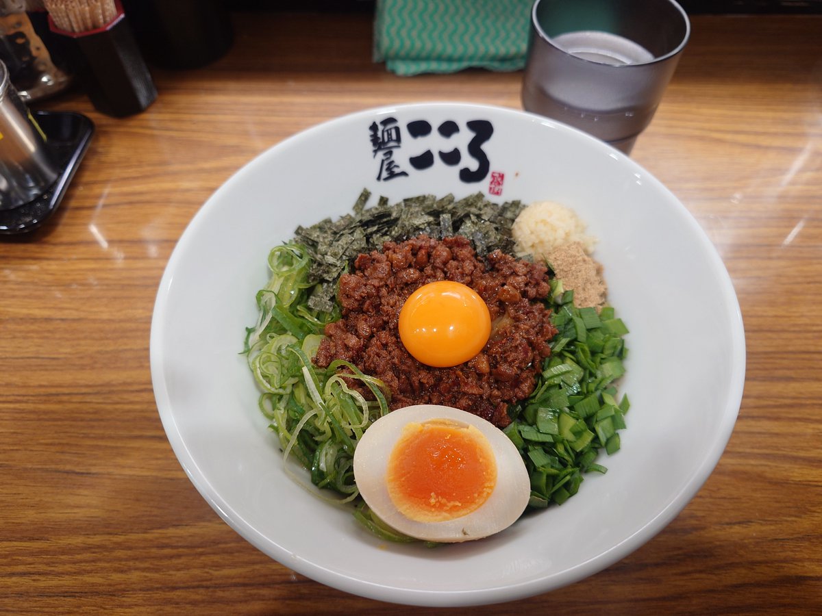 最後の麺屋こころ！！
台湾まぜそばで〆！！