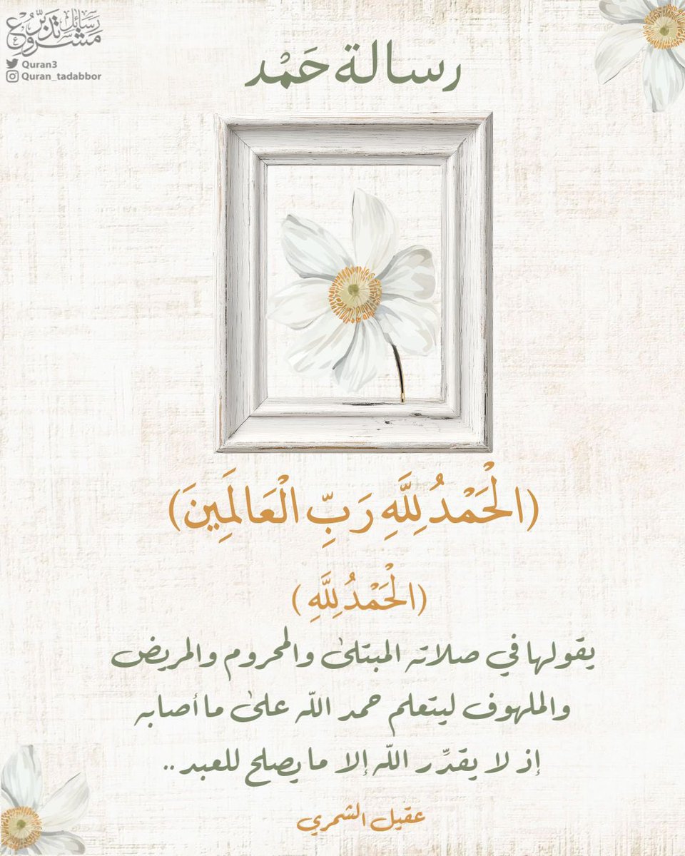 رسائل مشروع تدبر tweet media