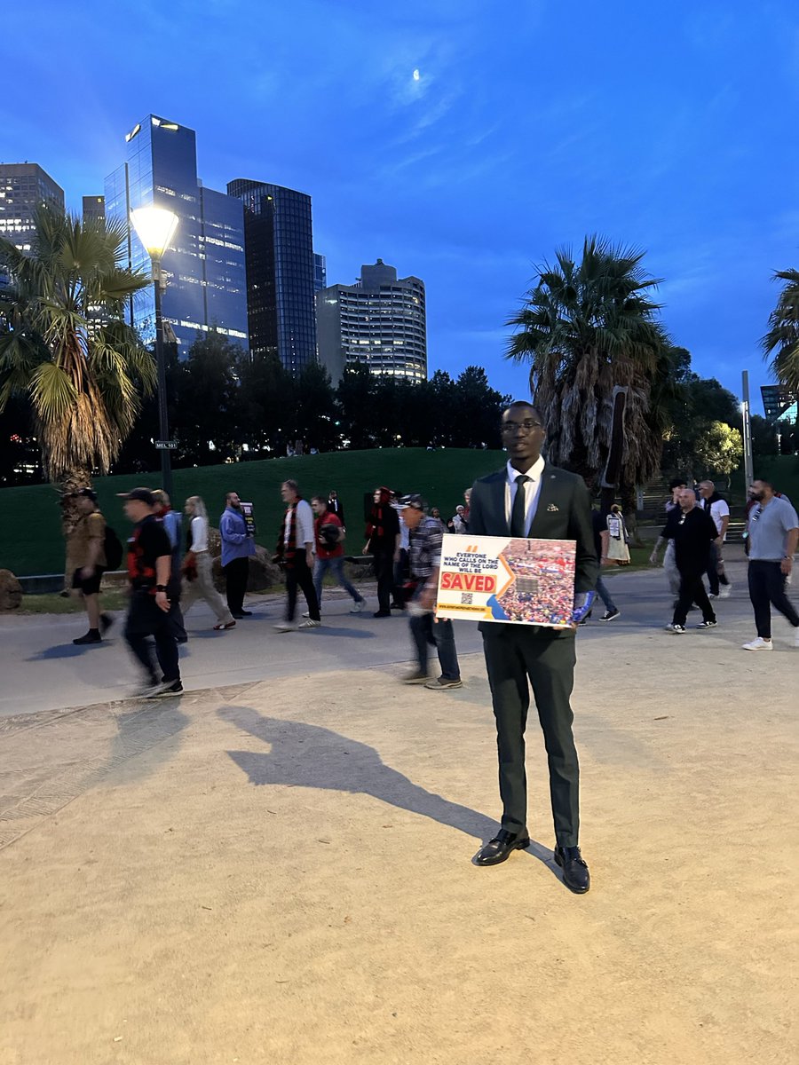 MELBOURNE AUSTRALIA. 

THE PEOPLE MUST TURN TO JESUS🔥 
<a href="/repentancemelb/">Repentance Melbourne</a>