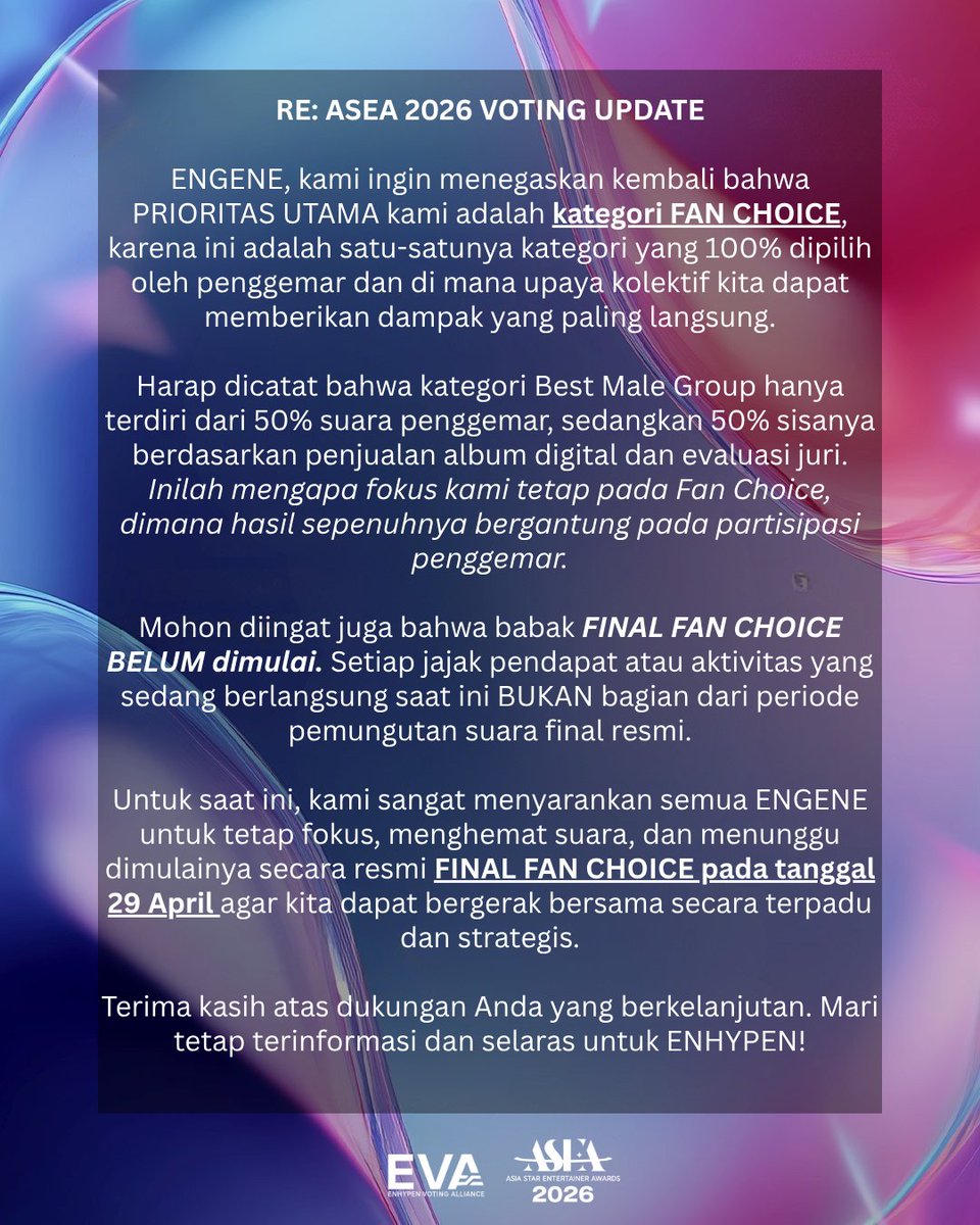 ENHYPEN VOTING INDONESIA tweet media