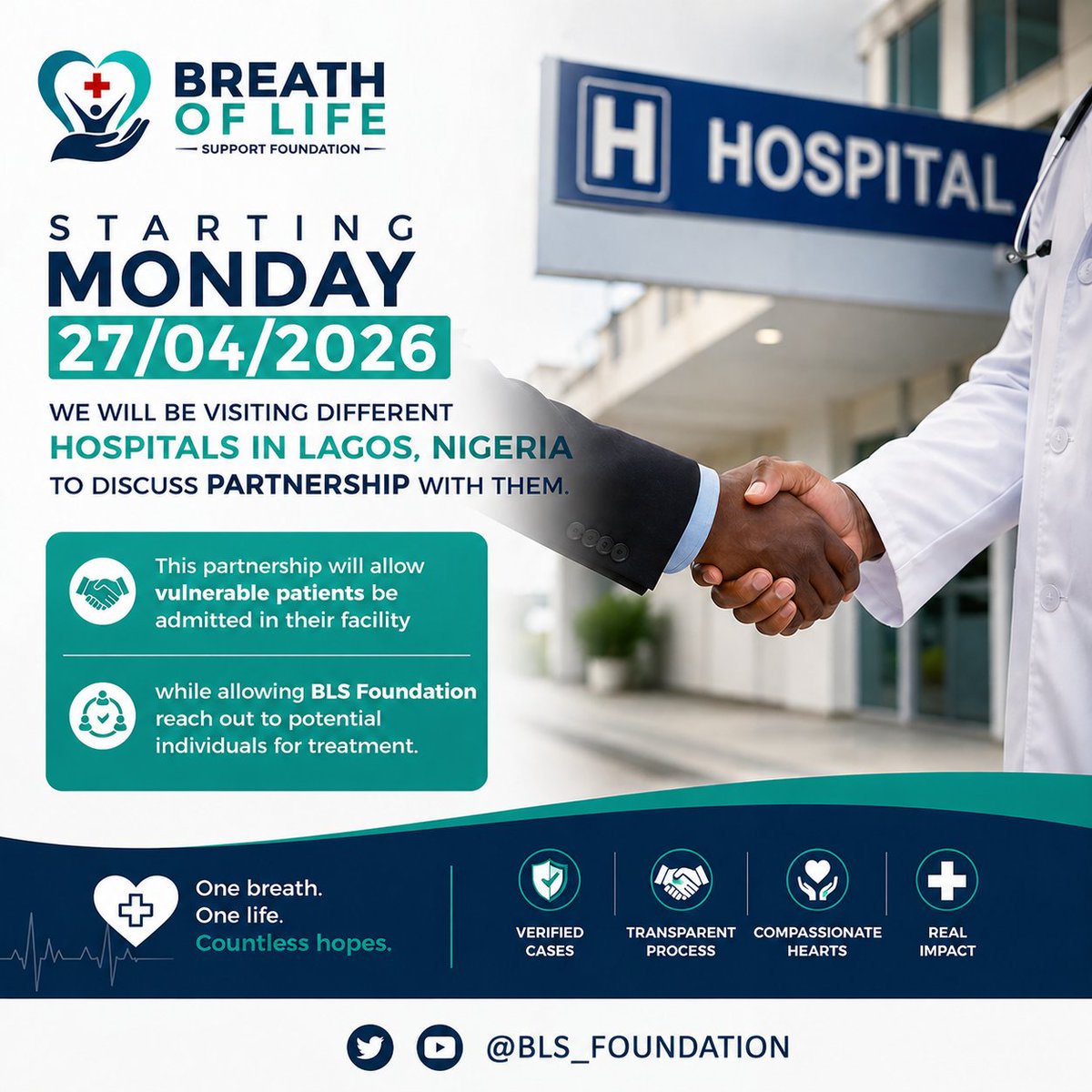 Breath of life support foundation tweet media