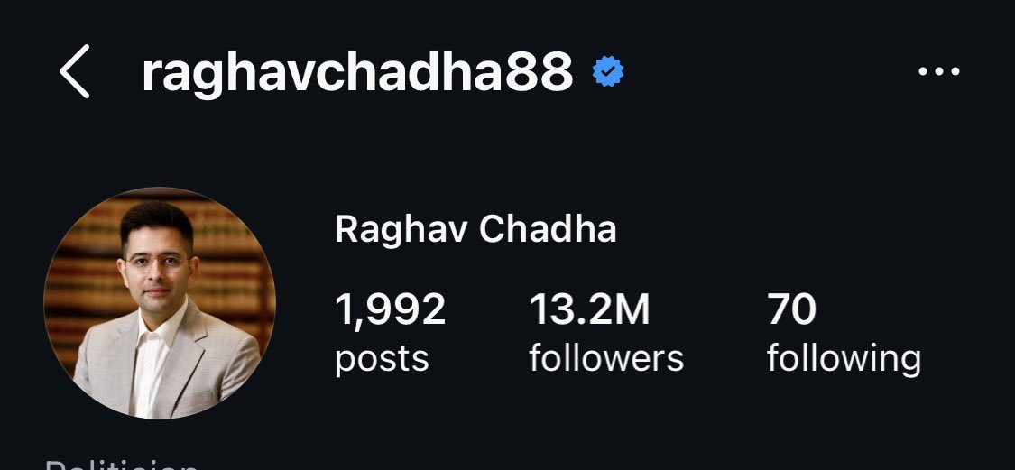 kalief2net's tweet photo. A major shift in public sentiment is hard to ignore. After Raghav’s move to Modi’s BJP party, reports suggest a drop of 1.5 million subscribers within just 24 hours. https://t.co/Q5Qji6ZcbC